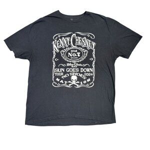 Kenny Chesney Sun Goes Down Tour T Shirt Mens 2XL Zac Brown Band 2024 Concert